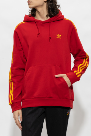 Red Hoodie with logo ADIDAS Originals adidas xpressive boots SchaferandweinerShops Honduras